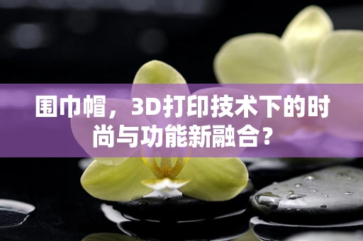 围巾帽，3D打印技术下的时尚与功能新融合？