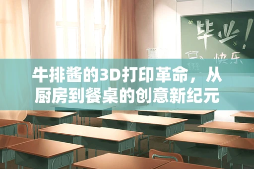 牛排酱的3D打印革命，从厨房到餐桌的创意新纪元