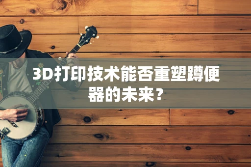 3D打印技术能否重塑蹲便器的未来？