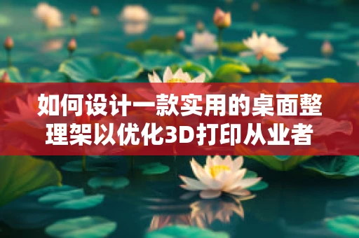 如何设计一款实用的桌面整理架以优化3D打印从业者的工作环境？