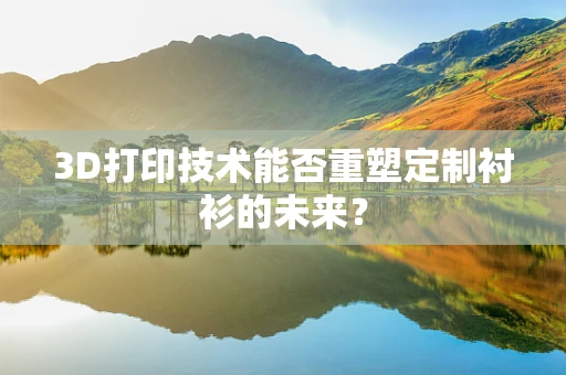 3D打印技术能否重塑定制衬衫的未来？