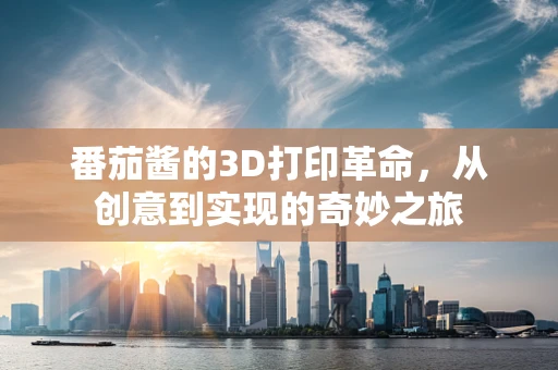 番茄酱的3D打印革命，从创意到实现的奇妙之旅