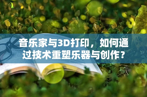 音乐家与3D打印，如何通过技术重塑乐器与创作？