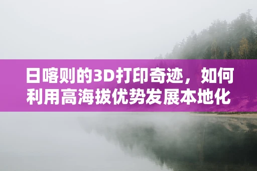 日喀则的3D打印奇迹，如何利用高海拔优势发展本地化制造？