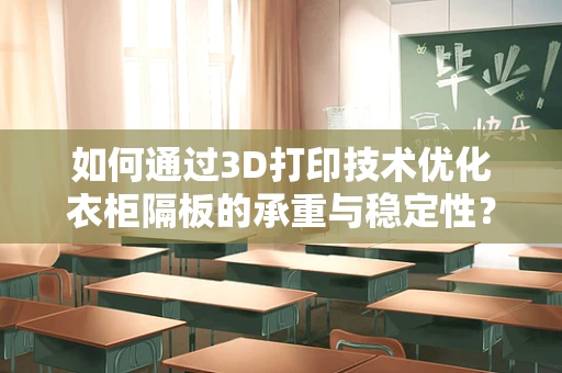 如何通过3D打印技术优化衣柜隔板的承重与稳定性？