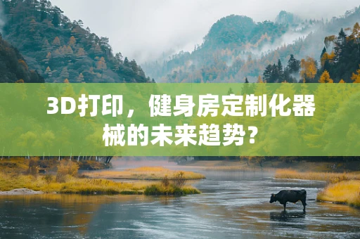 3D打印，健身房定制化器械的未来趋势？