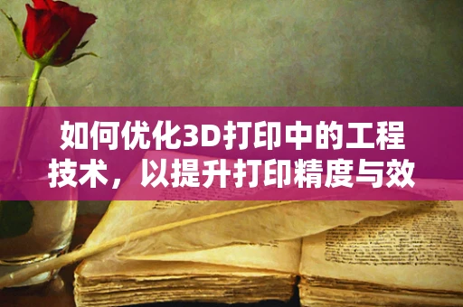 如何优化3D打印中的工程技术，以提升打印精度与效率？
