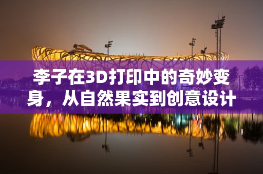 李子在3D打印中的奇妙变身，从自然果实到创意设计的桥梁？