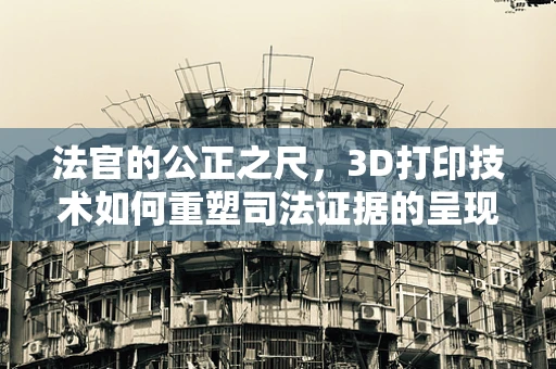 法官的公正之尺，3D打印技术如何重塑司法证据的呈现？