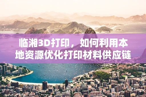 临湘3D打印，如何利用本地资源优化打印材料供应链？