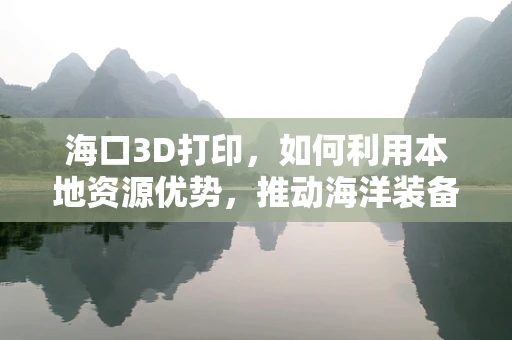 海口3D打印，如何利用本地资源优势，推动海洋装备的定制化生产？