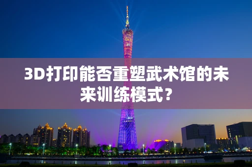 3D打印能否重塑武术馆的未来训练模式？