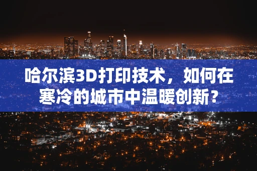 哈尔滨3D打印技术，如何在寒冷的城市中温暖创新？