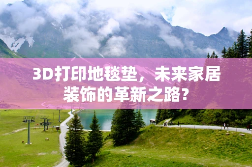 3D打印地毯垫，未来家居装饰的革新之路？