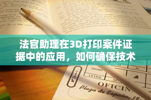 法官助理在3D打印案件证据中的应用，如何确保技术中立与公正？