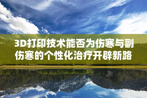 3D打印技术能否为伤寒与副伤寒的个性化治疗开辟新路径？