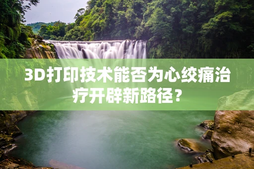3D打印技术能否为心绞痛治疗开辟新路径？