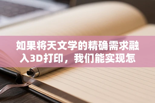 如果将天文学的精确需求融入3D打印，我们能实现怎样的宇宙探索工具？