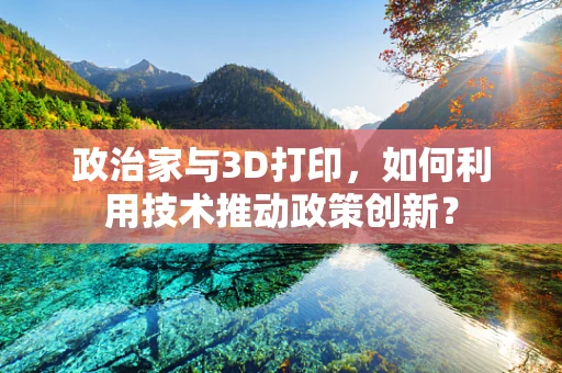政治家与3D打印，如何利用技术推动政策创新？