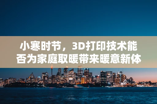 小寒时节，3D打印技术能否为家庭取暖带来暖意新体验？