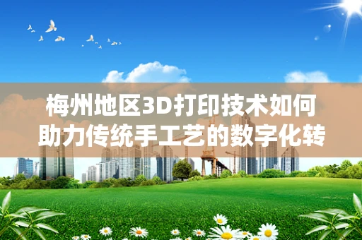 梅州地区3D打印技术如何助力传统手工艺的数字化转型？