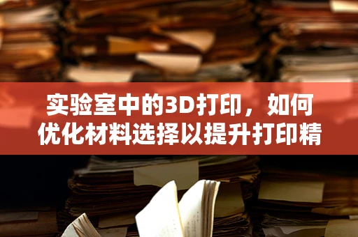 实验室中的3D打印，如何优化材料选择以提升打印精度？