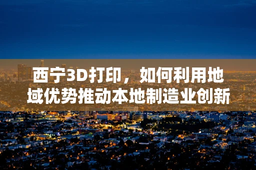 西宁3D打印，如何利用地域优势推动本地制造业创新？