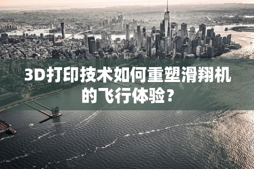 3D打印技术如何重塑滑翔机的飞行体验？