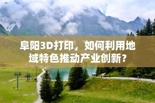 阜阳3D打印，如何利用地域特色推动产业创新？