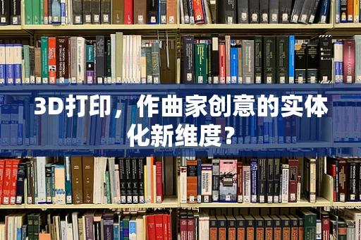 3D打印，作曲家创意的实体化新维度？