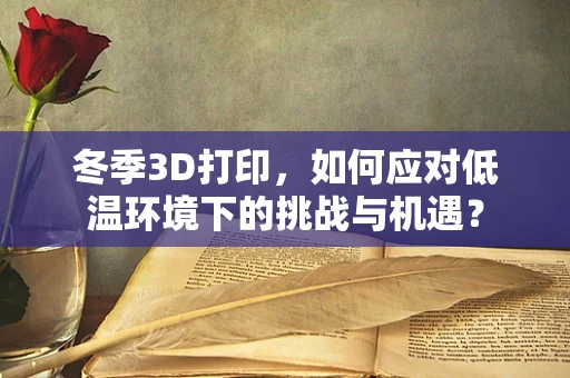 冬季3D打印，如何应对低温环境下的挑战与机遇？