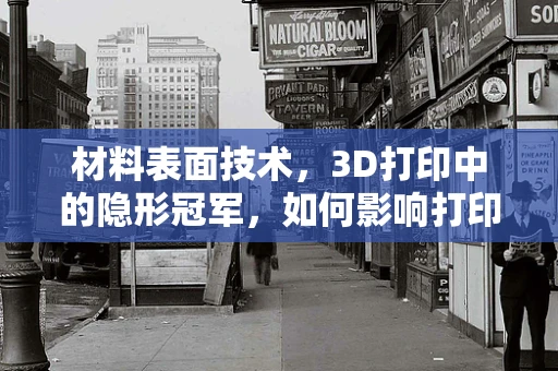 材料表面技术，3D打印中的隐形冠军，如何影响打印件的最终性能？