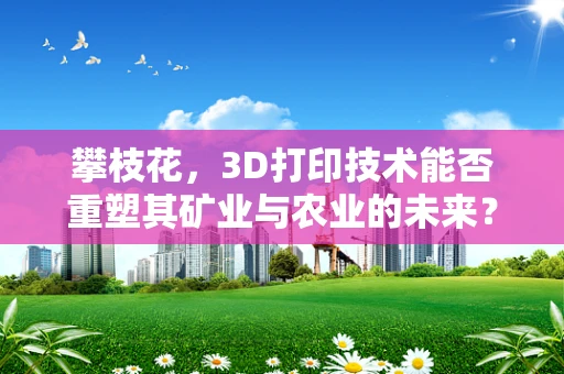 攀枝花，3D打印技术能否重塑其矿业与农业的未来？