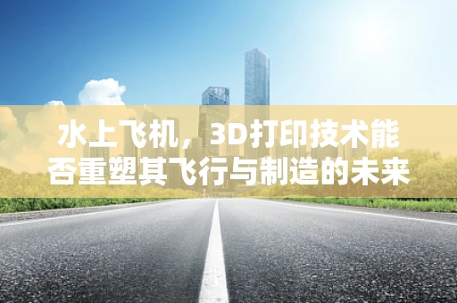 水上飞机，3D打印技术能否重塑其飞行与制造的未来？