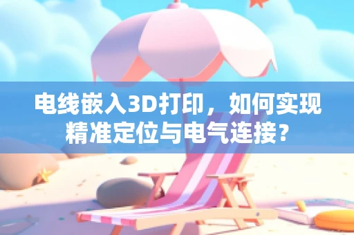 电线嵌入3D打印，如何实现精准定位与电气连接？