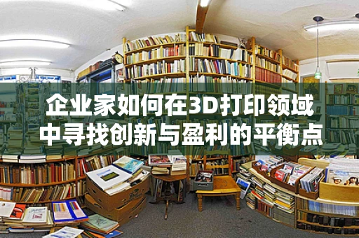 企业家如何在3D打印领域中寻找创新与盈利的平衡点？