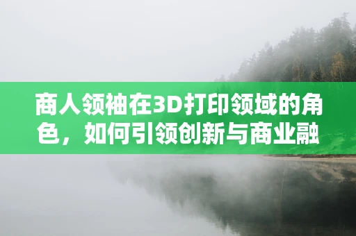 商人领袖在3D打印领域的角色，如何引领创新与商业融合？