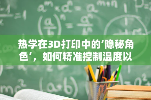 热学在3D打印中的‘隐秘角色’，如何精准控制温度以优化打印质量？