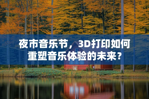 夜市音乐节，3D打印如何重塑音乐体验的未来？