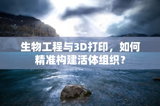 生物工程与3D打印，如何精准构建活体组织？