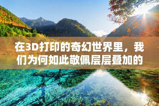 在3D打印的奇幻世界里，我们为何如此敬佩层层叠加的奇迹？