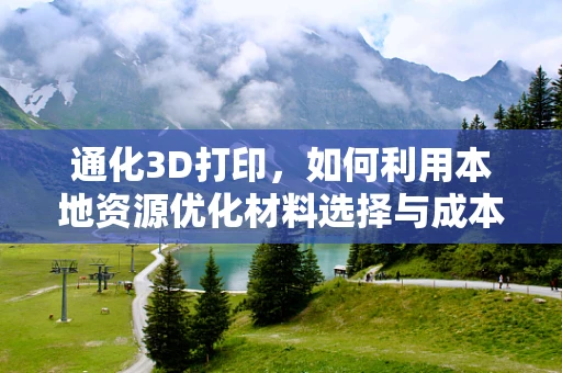 通化3D打印，如何利用本地资源优化材料选择与成本效益？