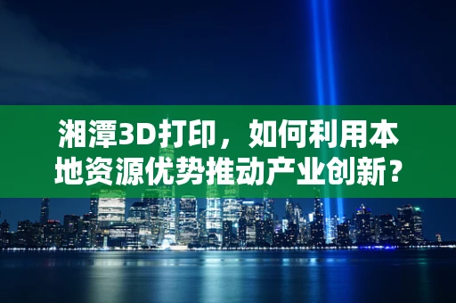 湘潭3D打印，如何利用本地资源优势推动产业创新？