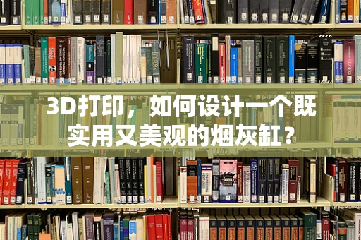 3D打印，如何设计一个既实用又美观的烟灰缸？