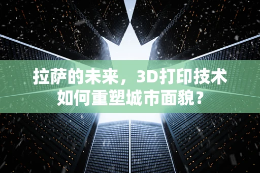 拉萨的未来，3D打印技术如何重塑城市面貌？