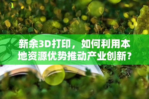 新余3D打印，如何利用本地资源优势推动产业创新？