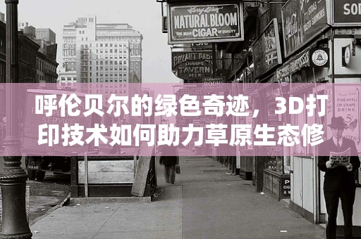 呼伦贝尔的绿色奇迹，3D打印技术如何助力草原生态修复？