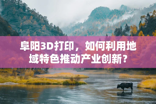 阜阳3D打印，如何利用地域特色推动产业创新？