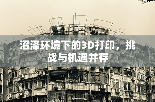 沼泽环境下的3D打印，挑战与机遇并存