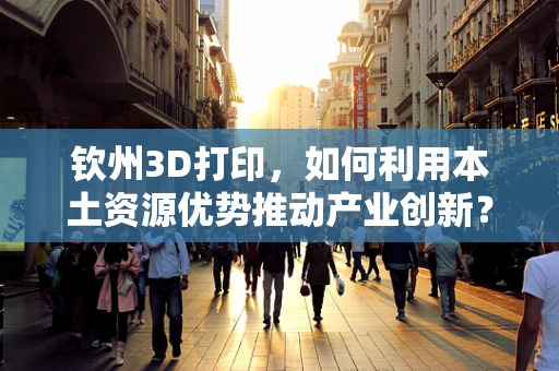 钦州3D打印，如何利用本土资源优势推动产业创新？